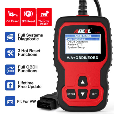 Fit Für VAG Audi ANCEL VD700 KFZ Diagnosegerät Auto OBD2 Scanner EPB DPF Öl DE