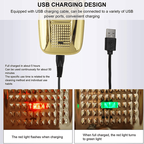 Mens Professional Rechargeable Electric Shaver Trimmer Razor For Hair Beard Gift - Picture 11 of 14