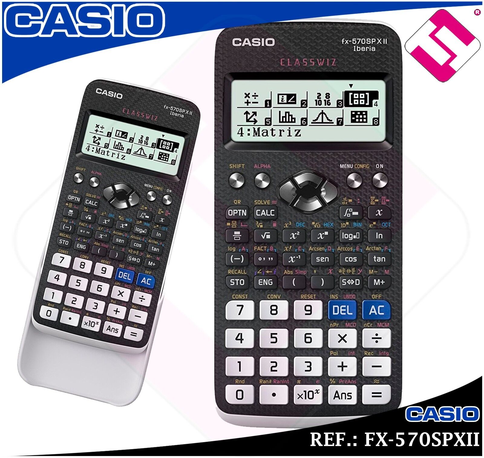 CALCULADORA CIENTÍFICA CASIO FX-570SPX