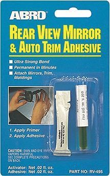 Abro Retrovisor Automóvil - Adhesivo de Vidrio Metal para y Pegamento | eBay