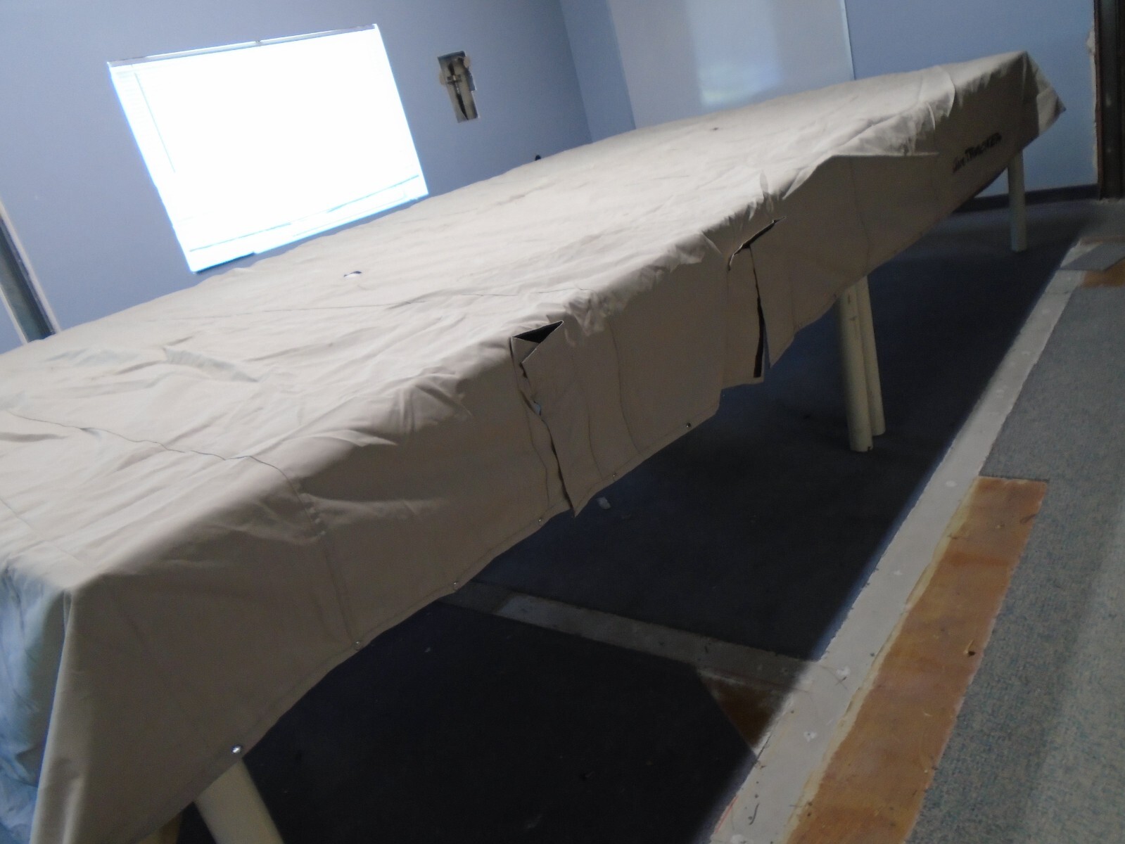 SUN TRACKER PARTY BARGE 24 SIGNATURE PONTOON COVER 35449-15 LIGHT SAND 2015 BOAT