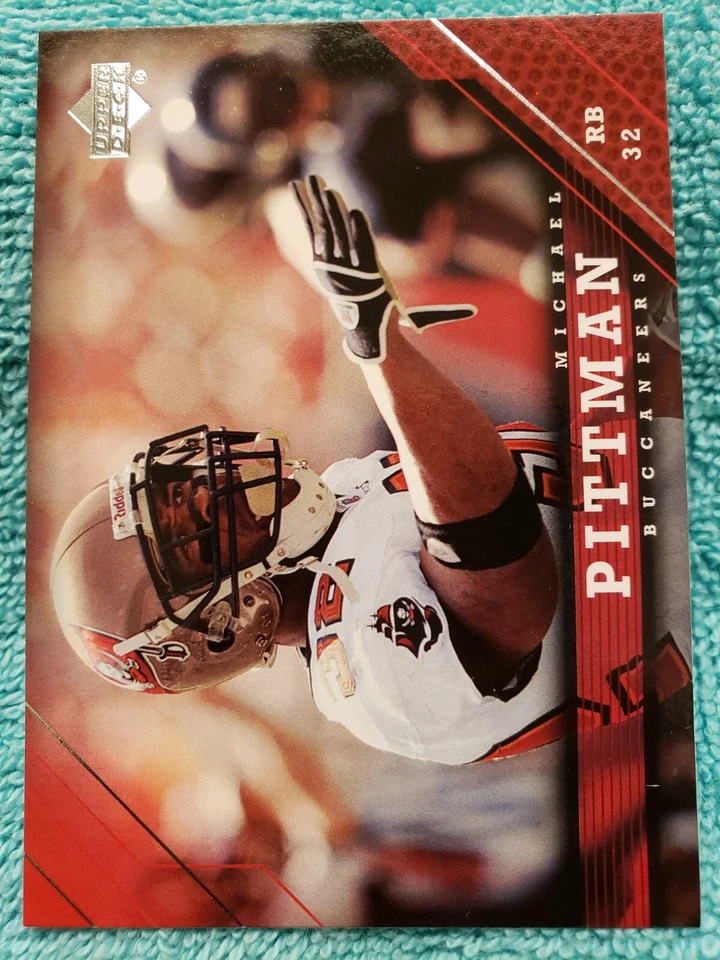 2005 UPPER DECK MICHAEL PITTMAN #175 TAMPA BAY BUCCANEERS - Image 2 of 4