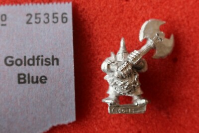 Games Workshop Warhammer Chaoszwerge Zwerge Axt MM90 MM90/5d Neu Fantasy