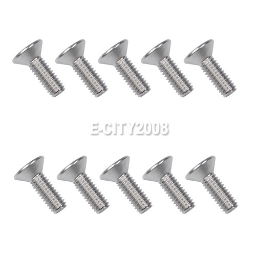 Lot M4 12mm 316 Stainless Steel Phillips Flat Head Machine Screws - Picture 6 of 16