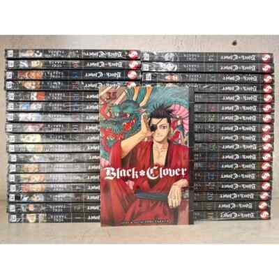 BLACK CLOVER By Yuki Tabata Manga Vol.1-36 English Version Comic FAST SHIPPING