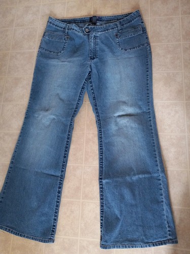 Angels Jeans Womens Plus Size 24W Blue 