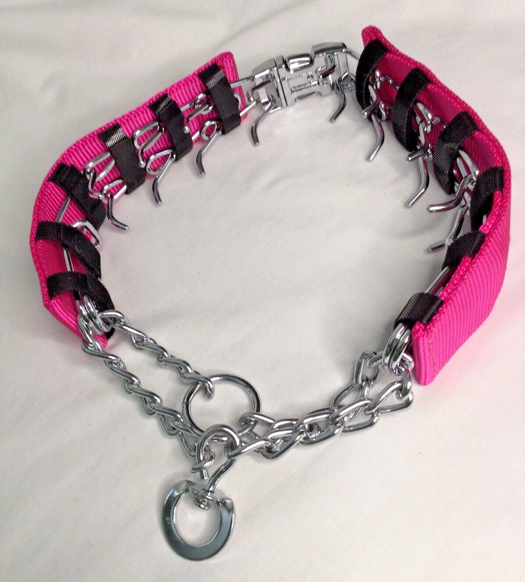 Pink pinch collar cheap