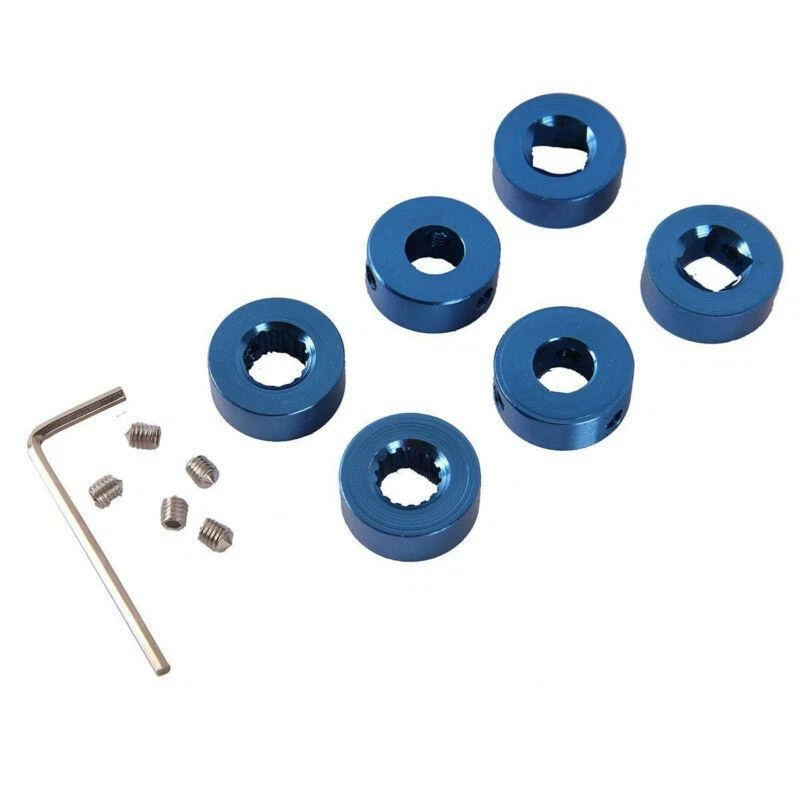 2x 4.7" Aluminum Car Window Door Winder Glass Cranks Handle Knob For Ford Subaru - Image 4 of 4