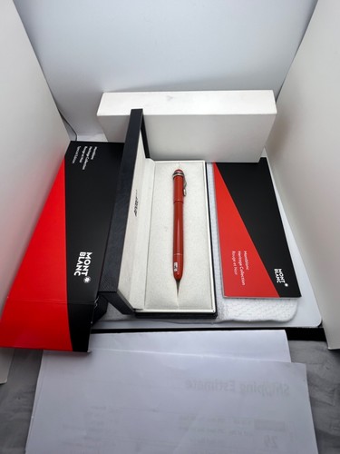 Montblanc Heritage Collection Rouge Noir Special Edition Coral, FP 18K M-Mint - 第 3/16 張圖片