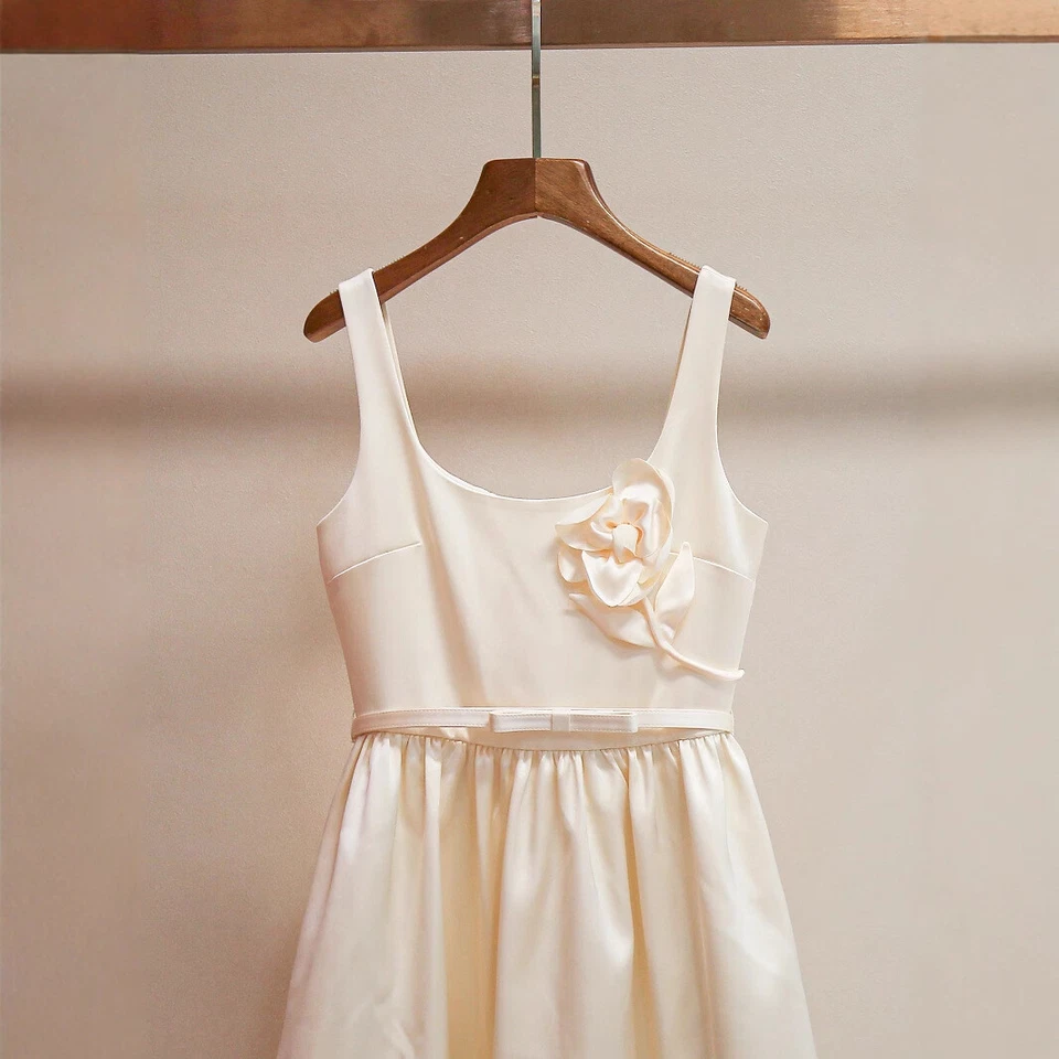 Self-Portrait Womens Summer New Temperament Flower High Waist Dress - Image 3 of 4