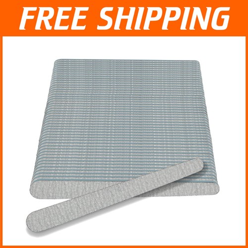 100 Pack of Dual-Grit 100/180 Disposable Nail Files - Salon Hygiene Essentials