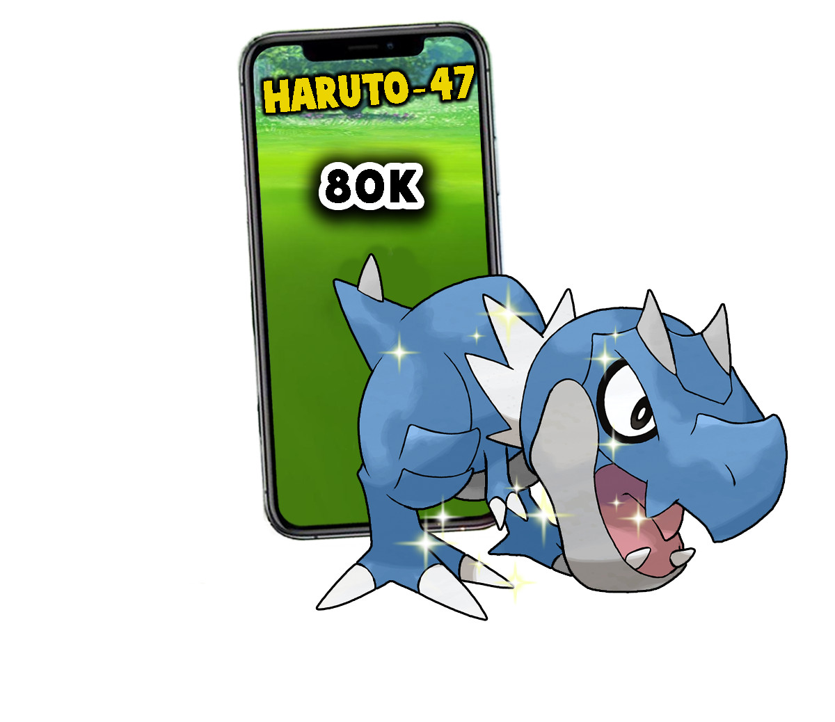 Pokemon Shiny Tyrunt Mini P T C 80k