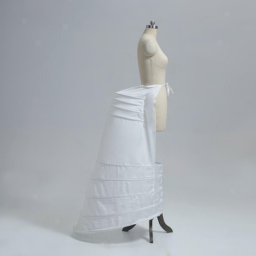 Jupon Blanc Jupon Crinoline Cerceaux Pour Robe De Mariée - Taille