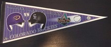  Arizona Diamondbacks Opening Day March 31,1998 vs. Colorado Rockies Pennant New