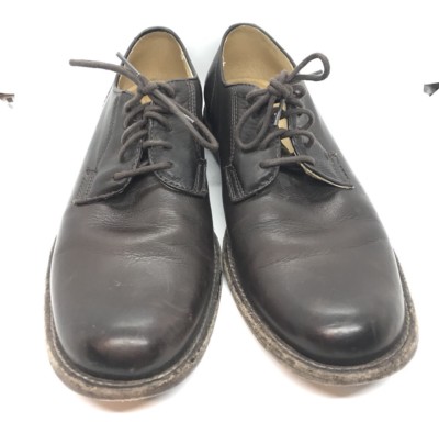 Frye John Addison Brown Leather 8.5 D Leather Oxford Men