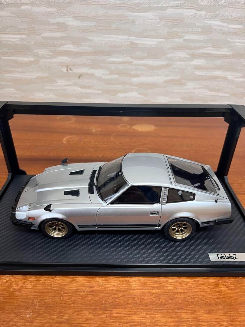 ミニカー1/18 ignition Nissan FairladyZ No229 Minicar 1/18 Ignition Model Silver IG1968 Nissan Fairlady Z