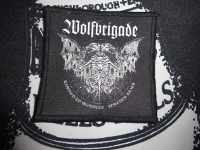 Wolfbrigade Patch Crust Hardrock Punk Driller Killer Midnight
