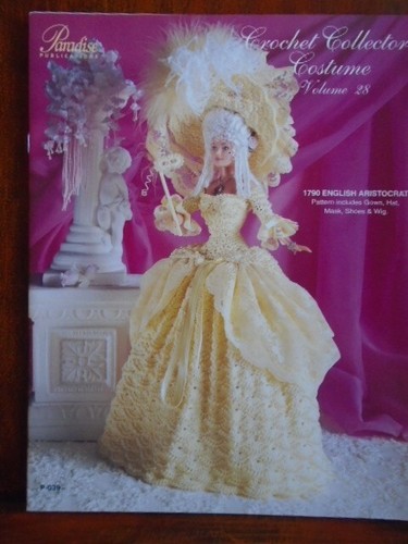 Paradise Crochet Collector Doll Costume Pattern Book Lot Of 21 #'s 30-50 - Picture 11 of 22