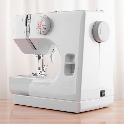 Mini Sewing Machine Beginner 12 Stitches Foot Pedal Fast/Slow Gear US Plug - Picture 1 of 14