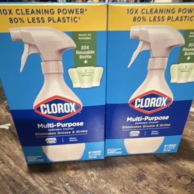 Clorox Multi-Purpose Refillable Concentrated Citrus Groves 3 Pack,2boxes per