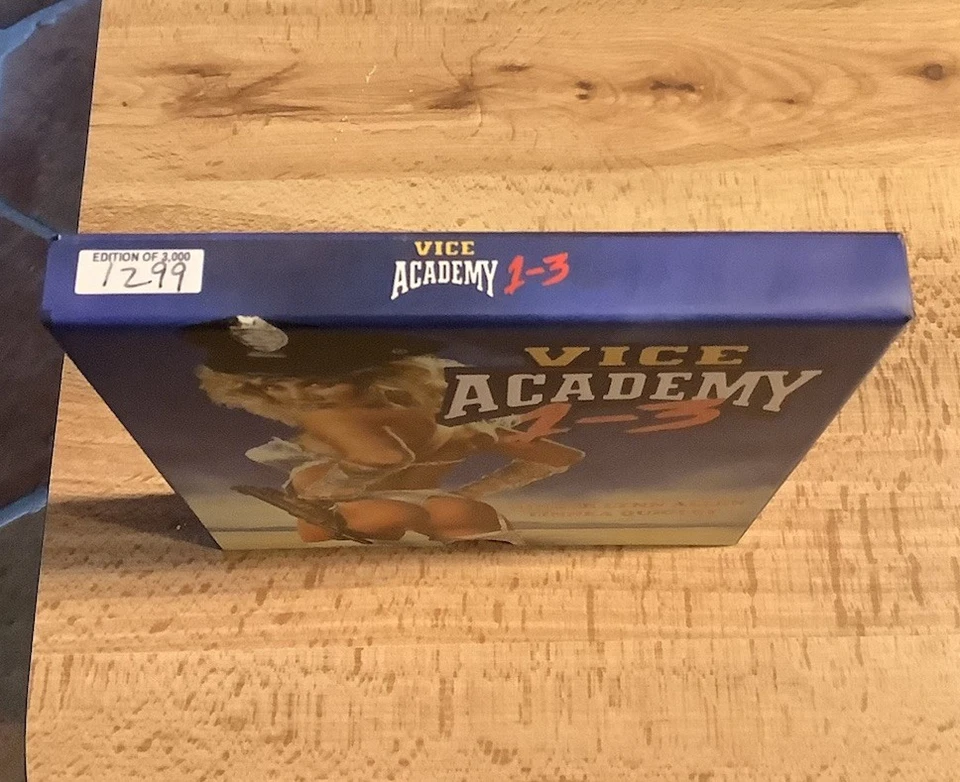 VICE ACADEMY 1-3 (Blu Ray) w/ Slipcase Poster Vinegar Syndrome Linnea Quigley - Image 3 of 4