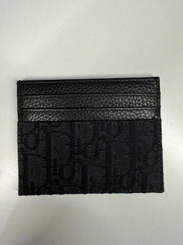 Christian Dior Black Bifold Card Holder Wallet (Same Day Shipping) - Image 3 of 4