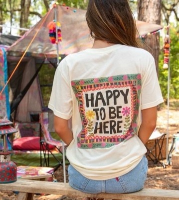 Natural Life Comfy Tee | Happy Here NWT size XXXL 3X  New with tags