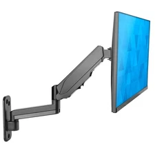 Mount-It! Adjustable Monitor Wall Mount Up to 32" Black (MI-3753)