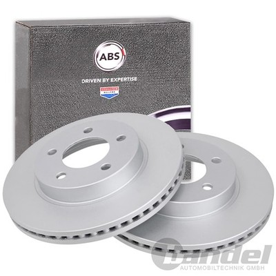 2x A.B.S. BREMSSCHEIBEN 282mm VORNE passend für CHRYSLER 300M CONCORDE