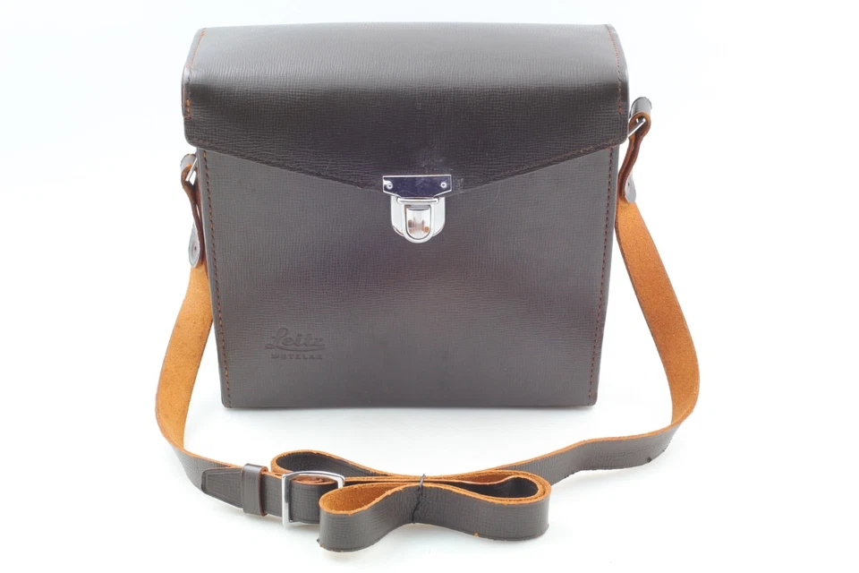 Rare!【 Mint 】 Leica Leitz Camera Leather Case BAG for Camera and Lens From JAPAN - Image 4 of 4