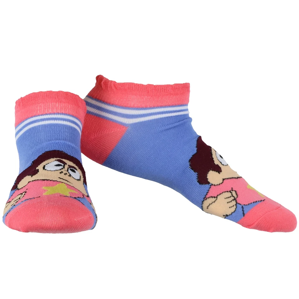 Steven Universe Socks Women's 5 Pair Character Ankle Socks With Pleated Cuff - Image 2 of 4