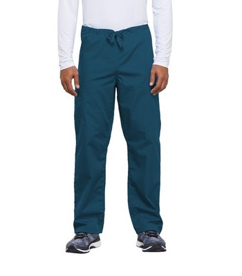 Cherokee Unisex Scrubs Drawstring Cargo Pant 4100 CARW Caribbean Free Shipping