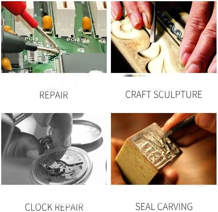 Potentes Lupas LED 8X 23X para Tareas de Biología y Cuentas Foto 3 de 4