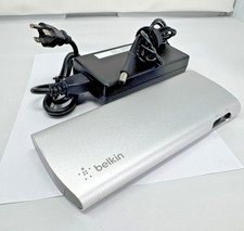 Belkin Thunderbolt 3 USB 3.0 USB-C Express Dock Station TF4U095 W/ Power Cable