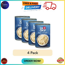  4 pack La Choy Bean Sprouts, Canned Vegetables, 14 oz Can