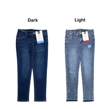 Member's Mark Girls Skinny Jean, Mid Rise, Stretch Denim with Adjustable Waist