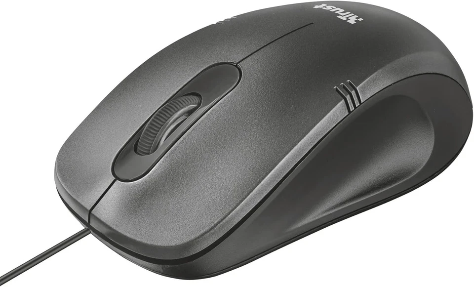 Souris Ambidextre 5 boutons filaire 1,5m USB Optique haute définition 1000 DPI