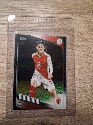 Takumi Minamino (AS Monaco) /10 TOPPS Chrome 2025/2026