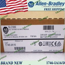 New Sealed AB 1746-IA16/D Input Module PLC AB 1746-IA16 US 1746IA16