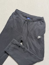 Nike Pants Mens M Black Sportswear Club Fleece Sweatpants Casual Active