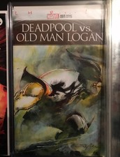 Deadpool vs Old Man Logan #1 Sketch Cvr STUART SAYGER CGC 9.8 SS ONE OF A KIND!