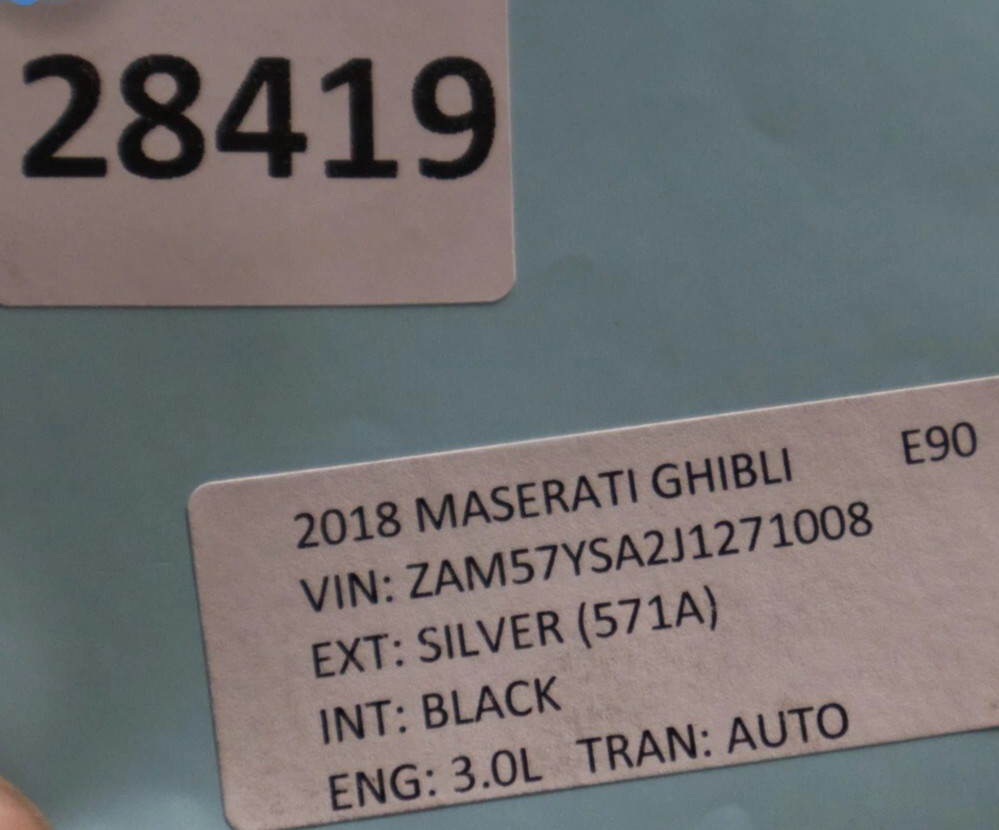 Maserati Ghibli 2014-2019 Rear Left Axle shaft P/N 670035262