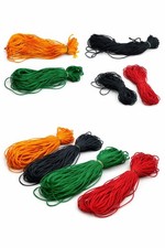 Multicolor Nylon Thread Cord 8 Meter Each Strong Craft String Bundle