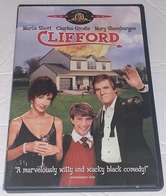 Clifford ( DVD, 1994, Martin Short, Charles Grodin ) rare oop