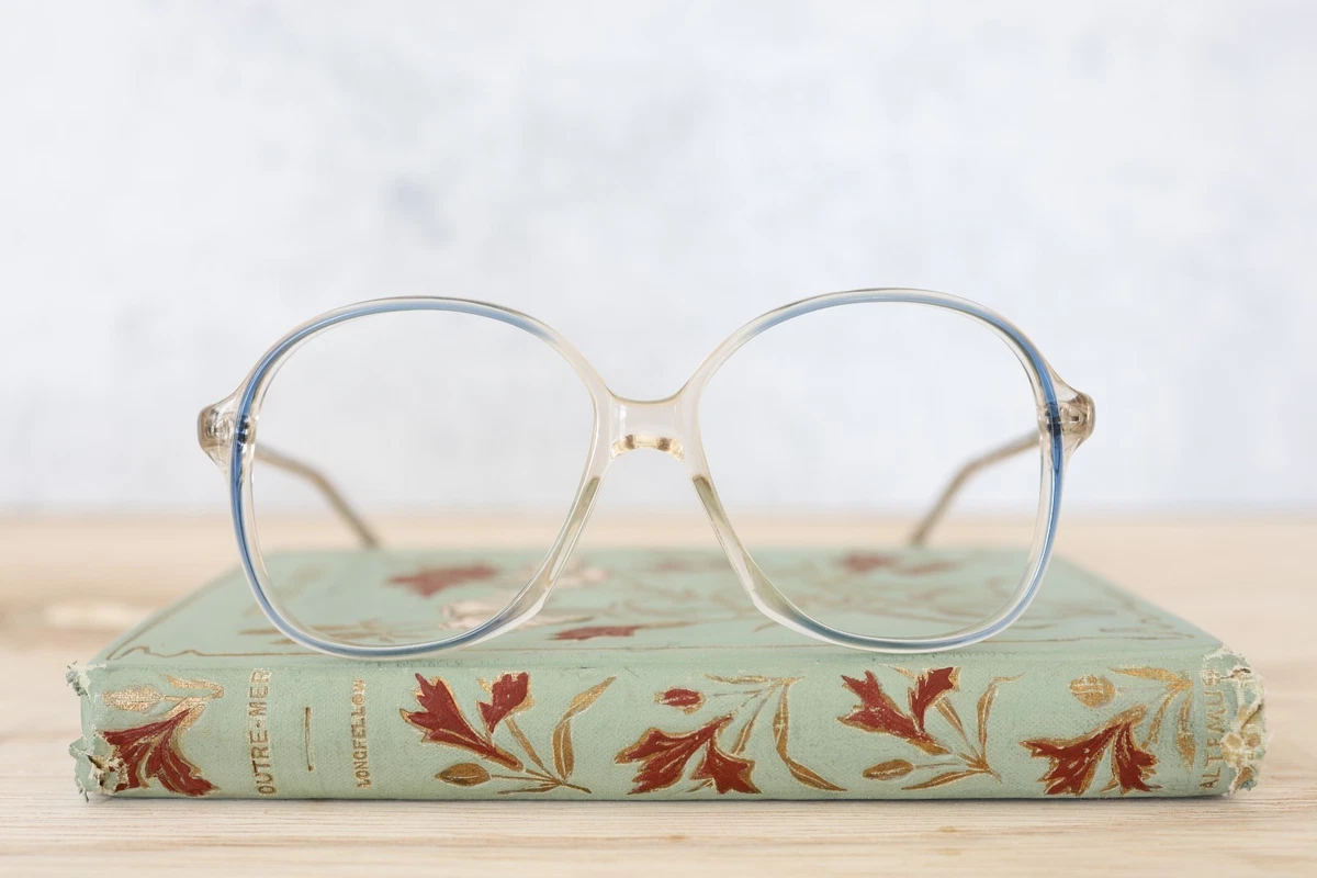 Vintage 1970s Oversized Round Eyeglass Frames Pink Silver Tortoise 55-18-140 NOS Tortoise 1970s Vintage Eyeglasses for sale | eBay main image 3