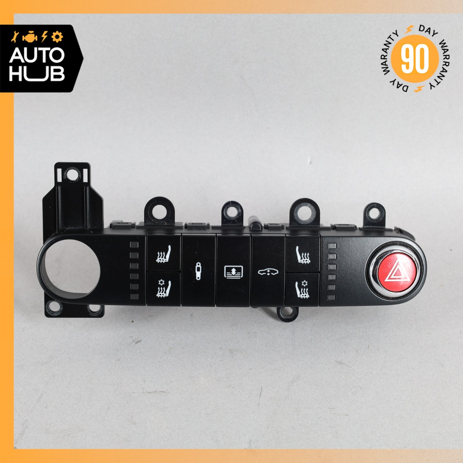 14-15 Bentley Flying Spur Center Console Switch Panel 4W0959676A OEM 40k