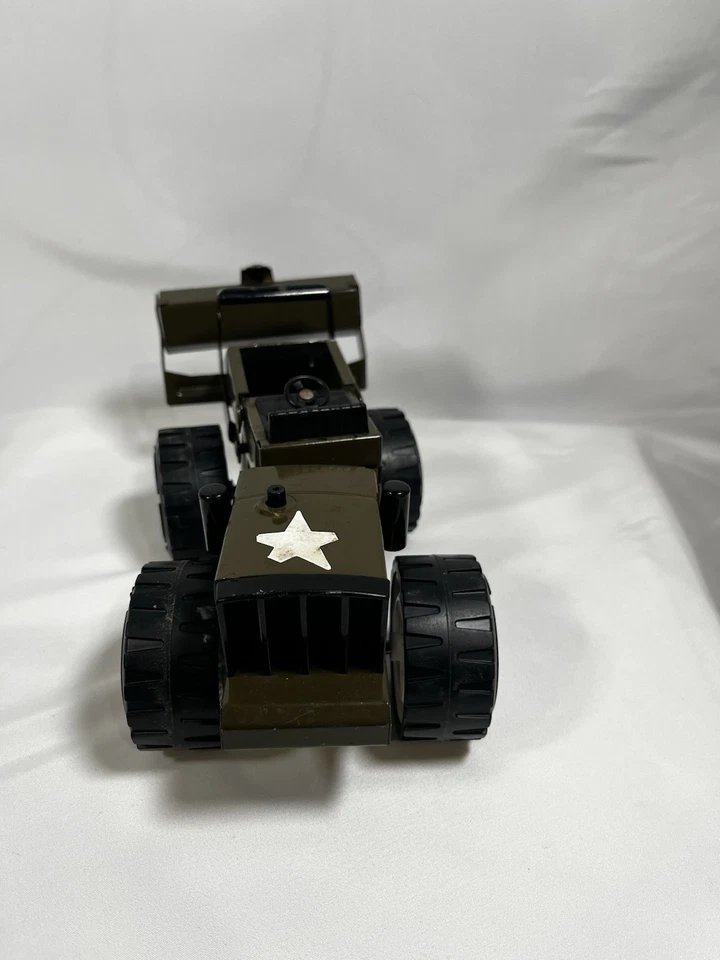 Vintage Pressed Steel Metal Tonka US Army Front End Loader COLLECTIBLE - Image 4 of 4