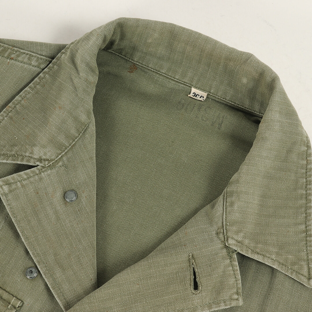 40s U.S. Army M-43 HBT 13 Star Button Herringbone Jacket 40s U.S. Army M-43 HBT 13 Star Button Herringbone Jacket