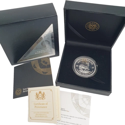 2017 Silver Krugerrand 1 oz — photo from the most recent tracked eBay sale