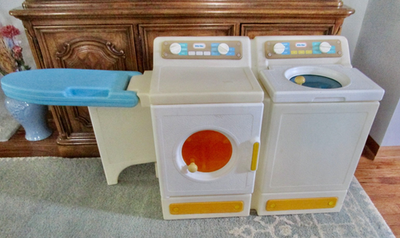 #ad Vintage Little Tikes Washer Dryer Ironing Board Child Size Pick up IL only U3 $99.99